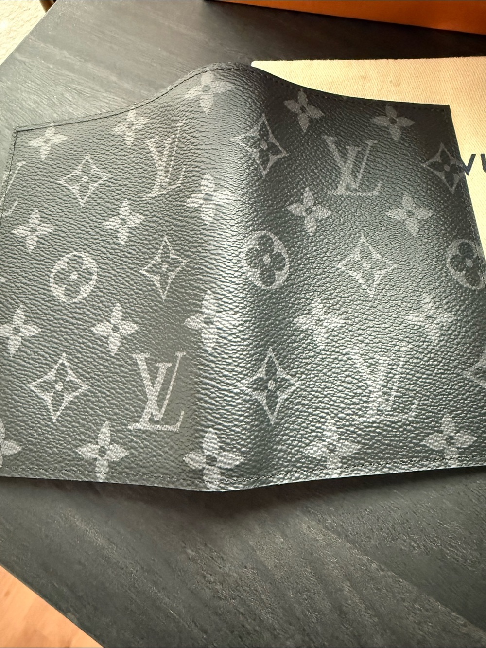 Louis Vuitton Monogram Eclipse Passport Holder - Picture 6 of 10